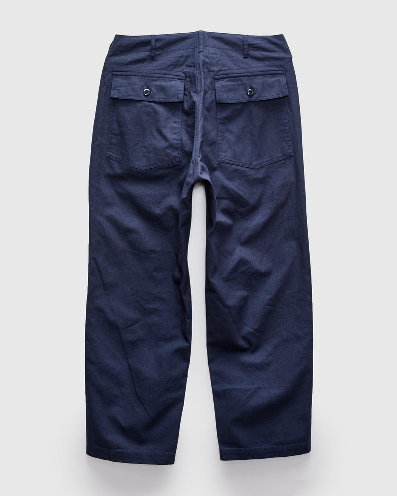 Fatigue Pants in Navy 10oz Duck Canvas