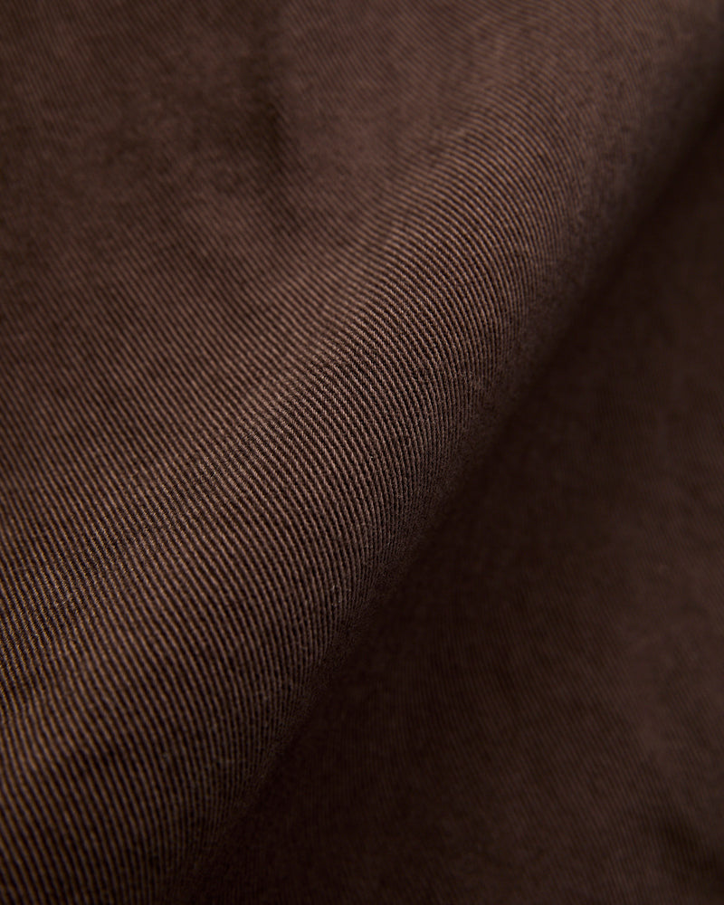Trucker Jacket in Umber Twill