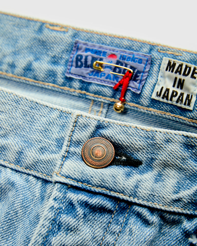 "Worn Out" 14oz Selvedge Denim in Straight Fit