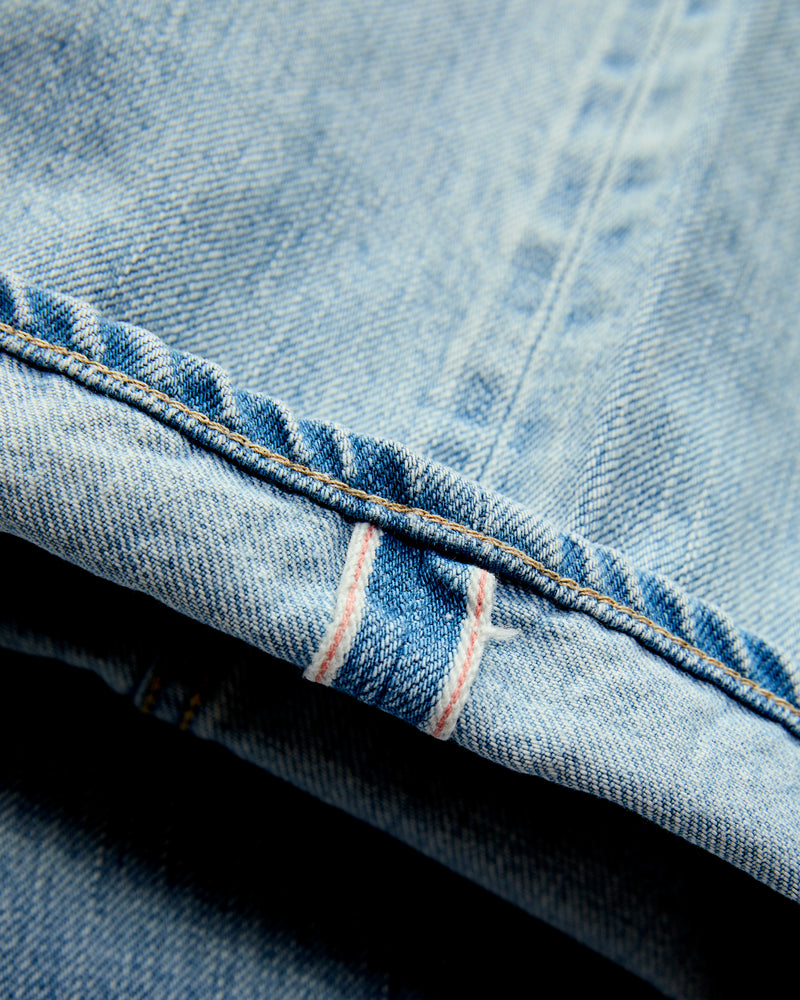 "Worn Out" 14oz Selvedge Denim in Straight Fit