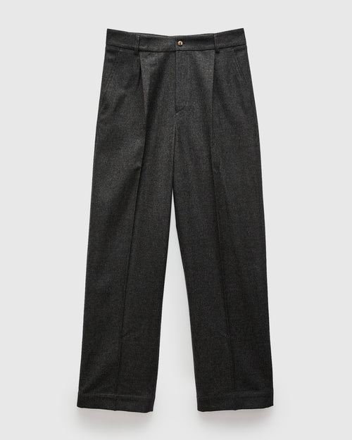 Grandad Trousers in Anthracite Prince of Wales