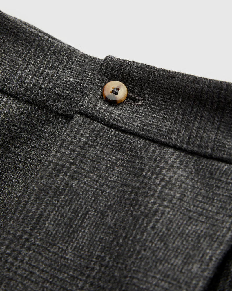 Grandad Trousers in Anthracite Prince of Wales
