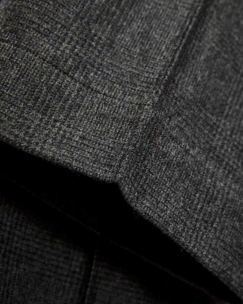 Grandad Trousers in Anthracite Prince of Wales
