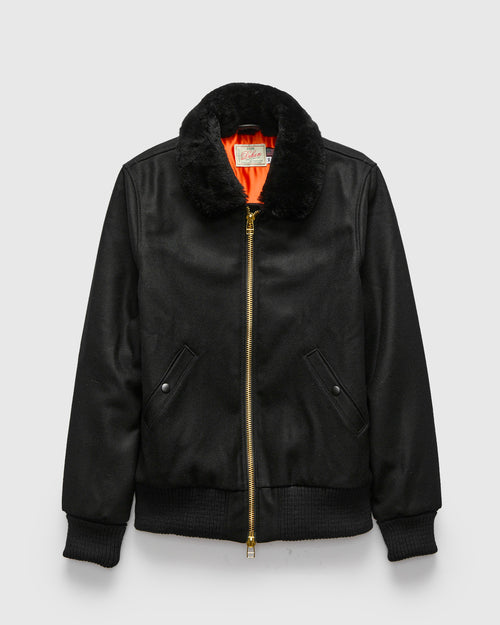 Flyers Club Jacket in Black