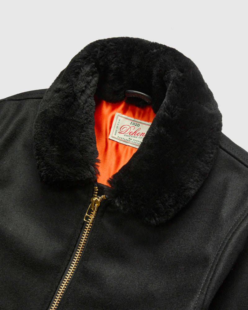 Flyers Club Jacket in Black