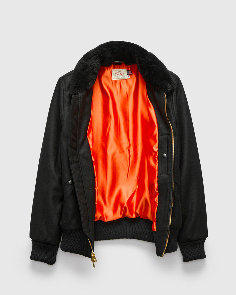 Flyers Club Jacket in Black