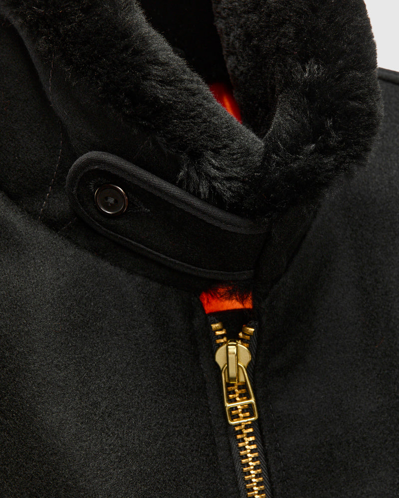 Flyers Club Jacket in Black