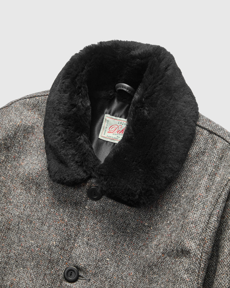 Winston Jacket in Donegal Silt/Black