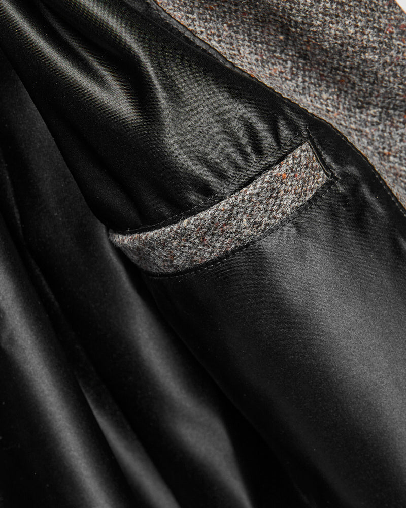 Winston Jacket in Donegal Silt/Black