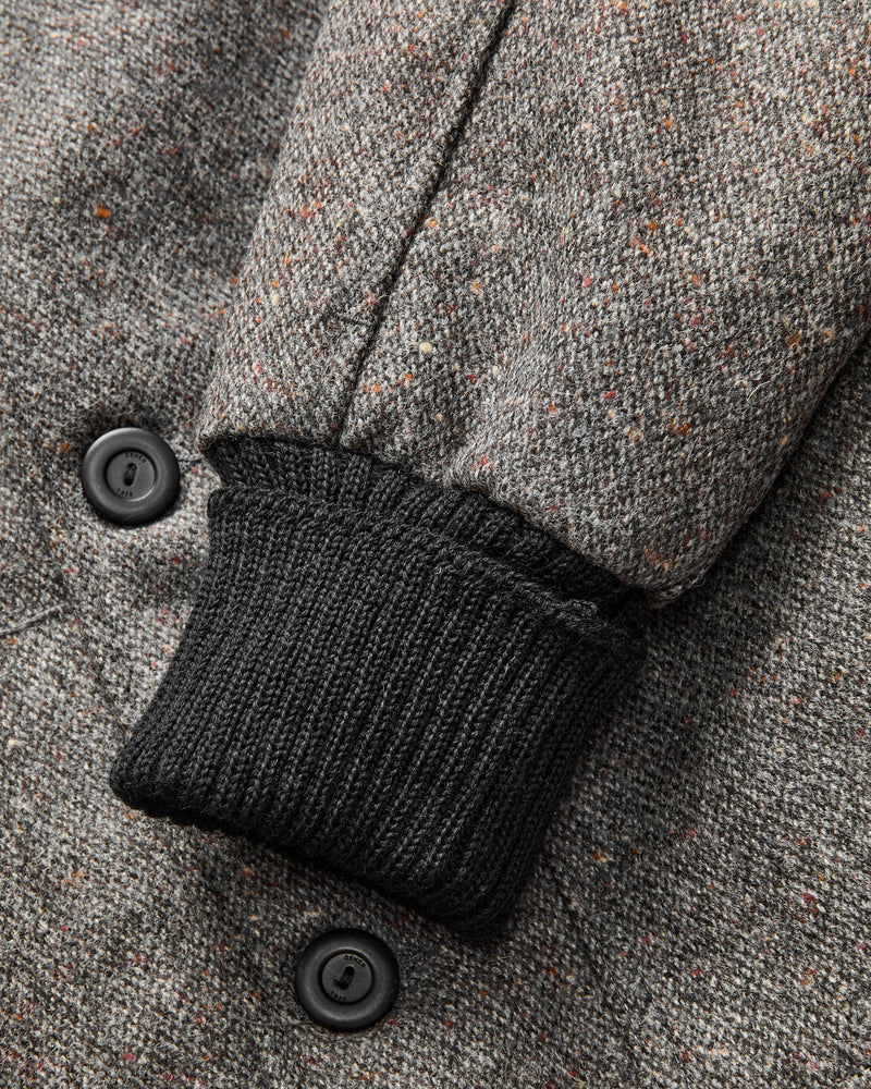 Winston Jacket in Donegal Silt/Black