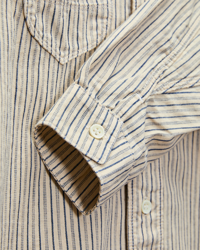 Modesto Shirt in Natural Stripe