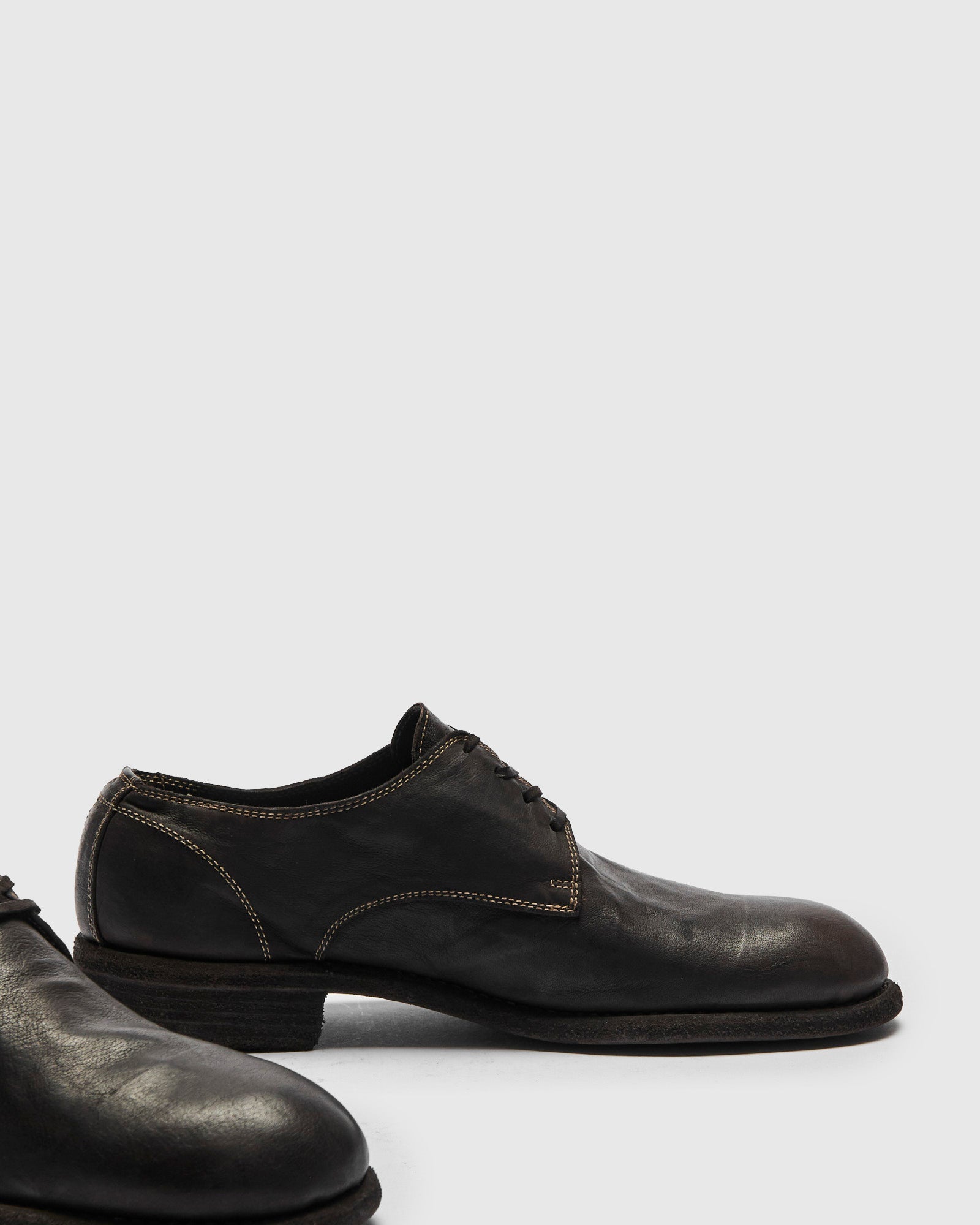 992 Classic Derby in Dark Brown Full Grain Kangaroo Leather – Blue