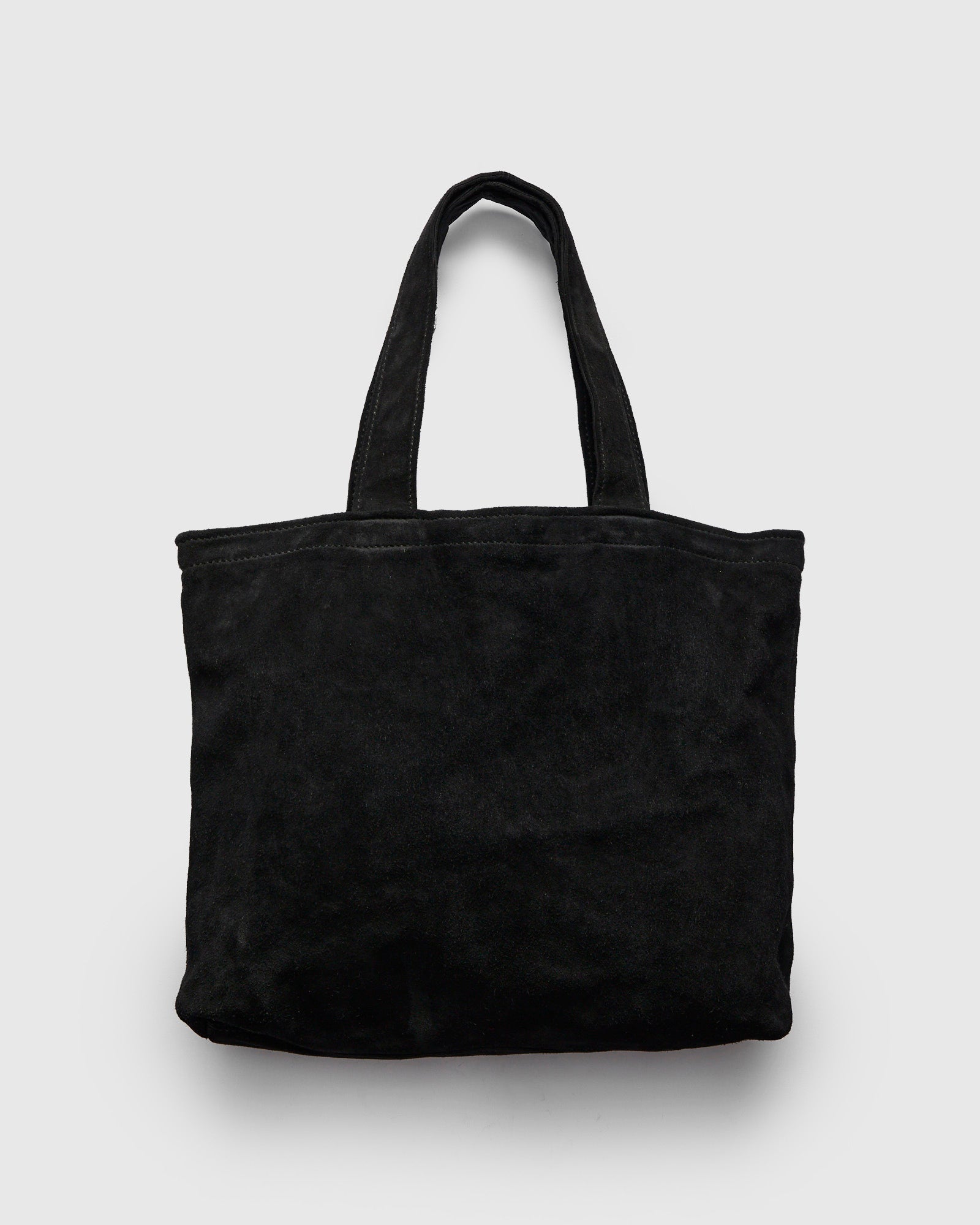 s*n様 ierib incarnation guidi ma+ bag SH2 Shopper Tote Bag in Black Reverse Horse Leather – Blue Owl