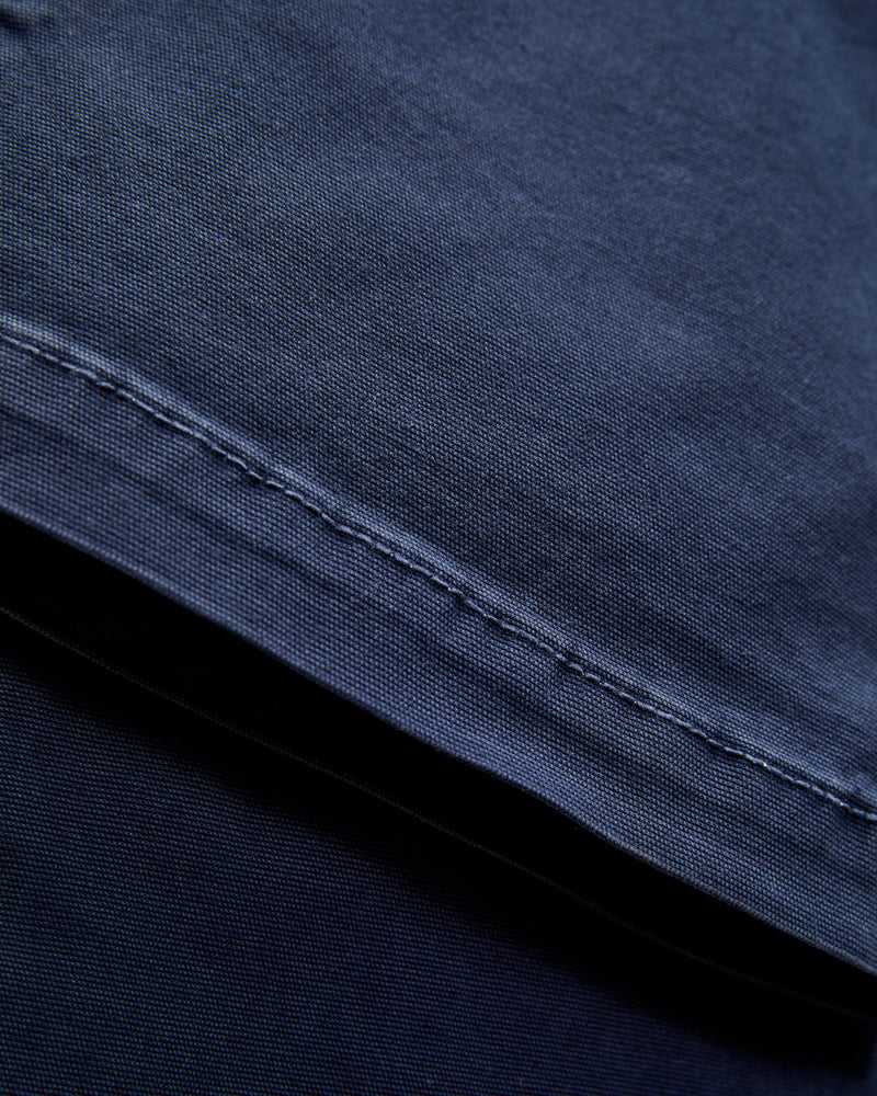 Pipe Straight Oxford Chino in Navy