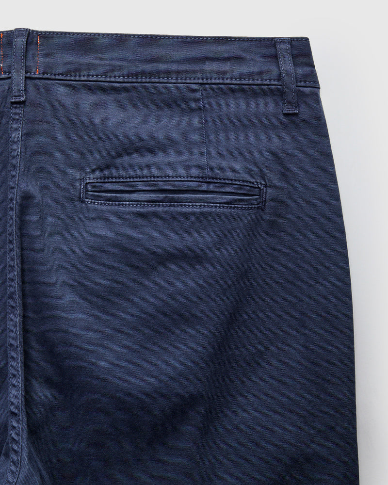 Pipe Straight Oxford Chino in Navy