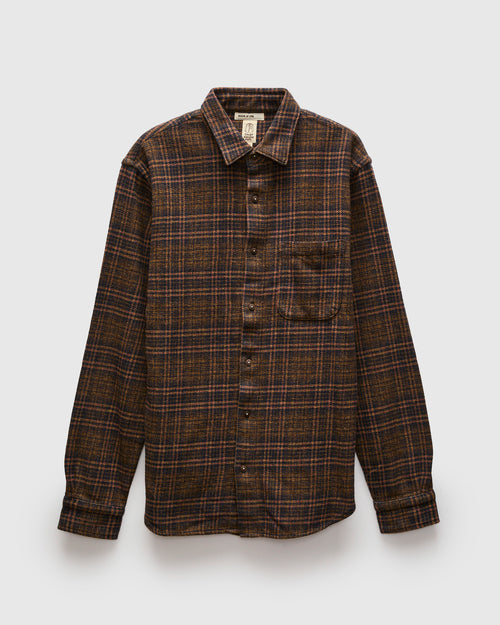 The Ripper Long Sleeve Shirt in Heritage Brown
