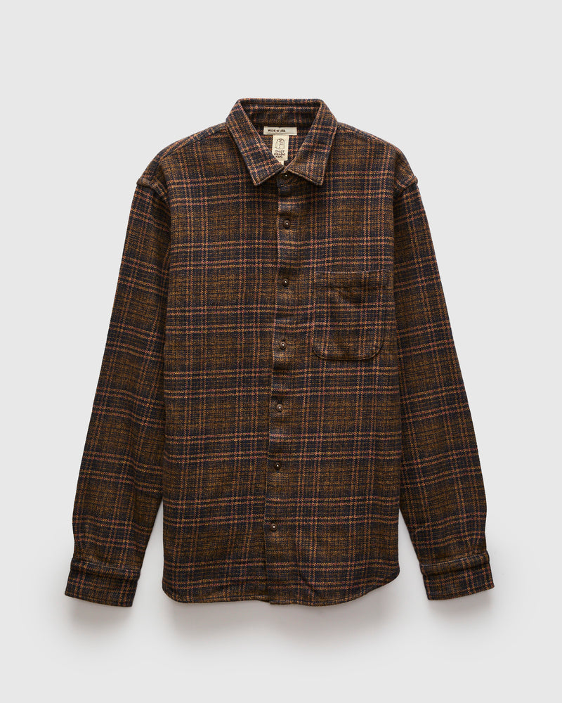 The Ripper Long Sleeve Shirt in Heritage Brown