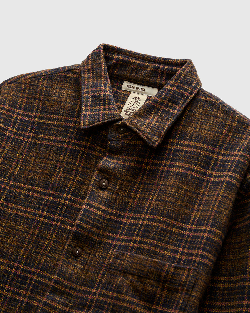 The Ripper Long Sleeve Shirt in Heritage Brown