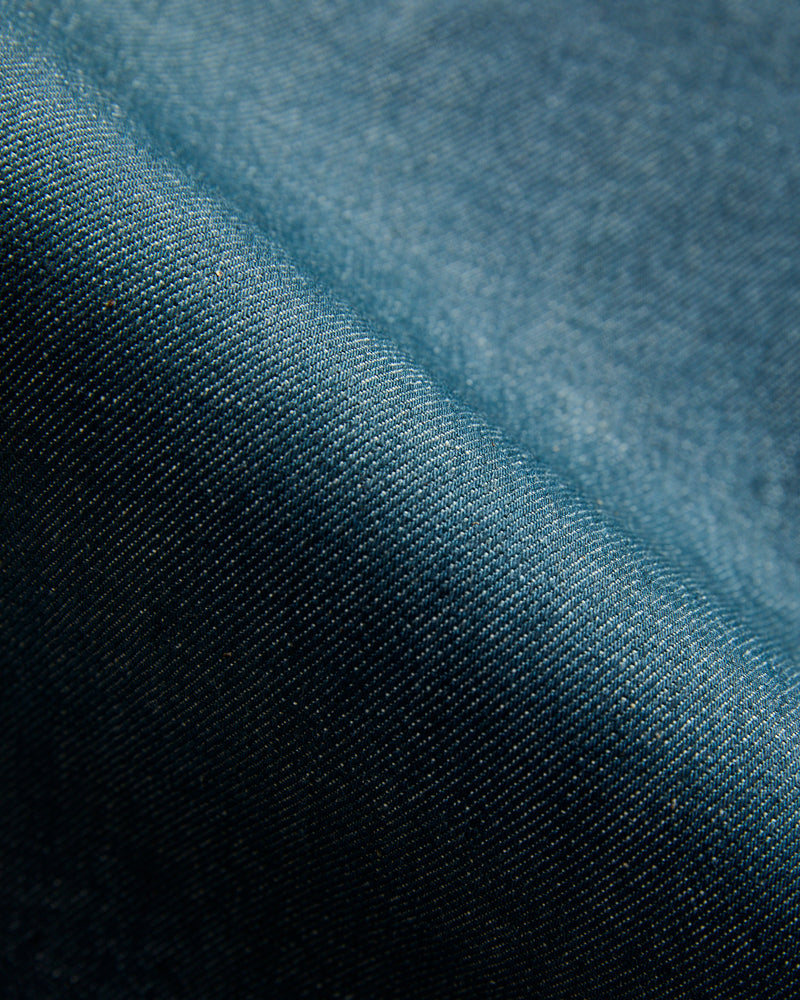 "Blue Raw" 14oz Indigo Stretch Selvedge Denim - Hammer Straight