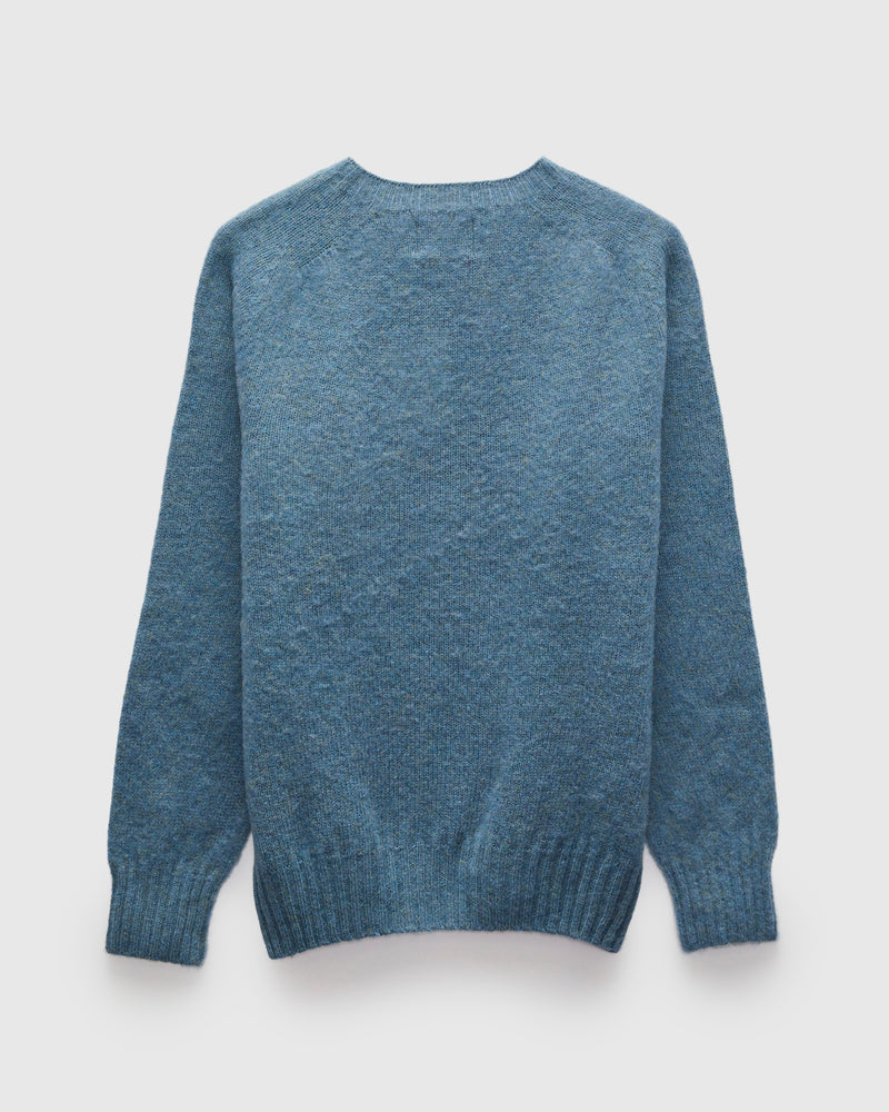 "Birth of the Cool" Wool Sweater in Blue Monday