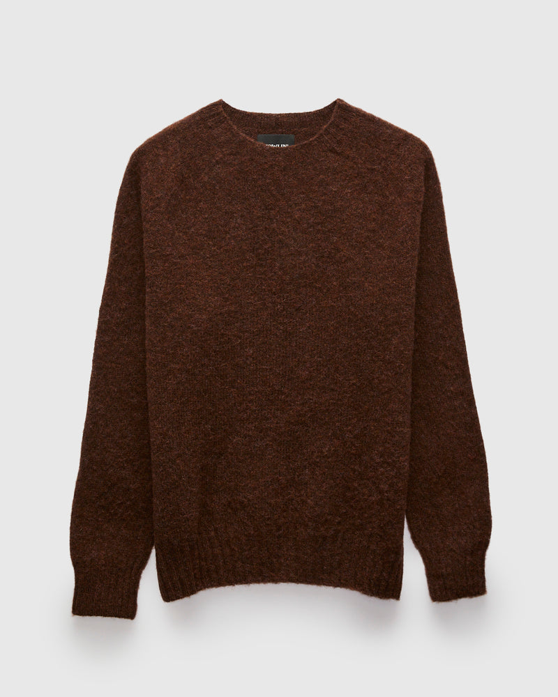 "Birth of the Cool" Wool Sweater in Brownish