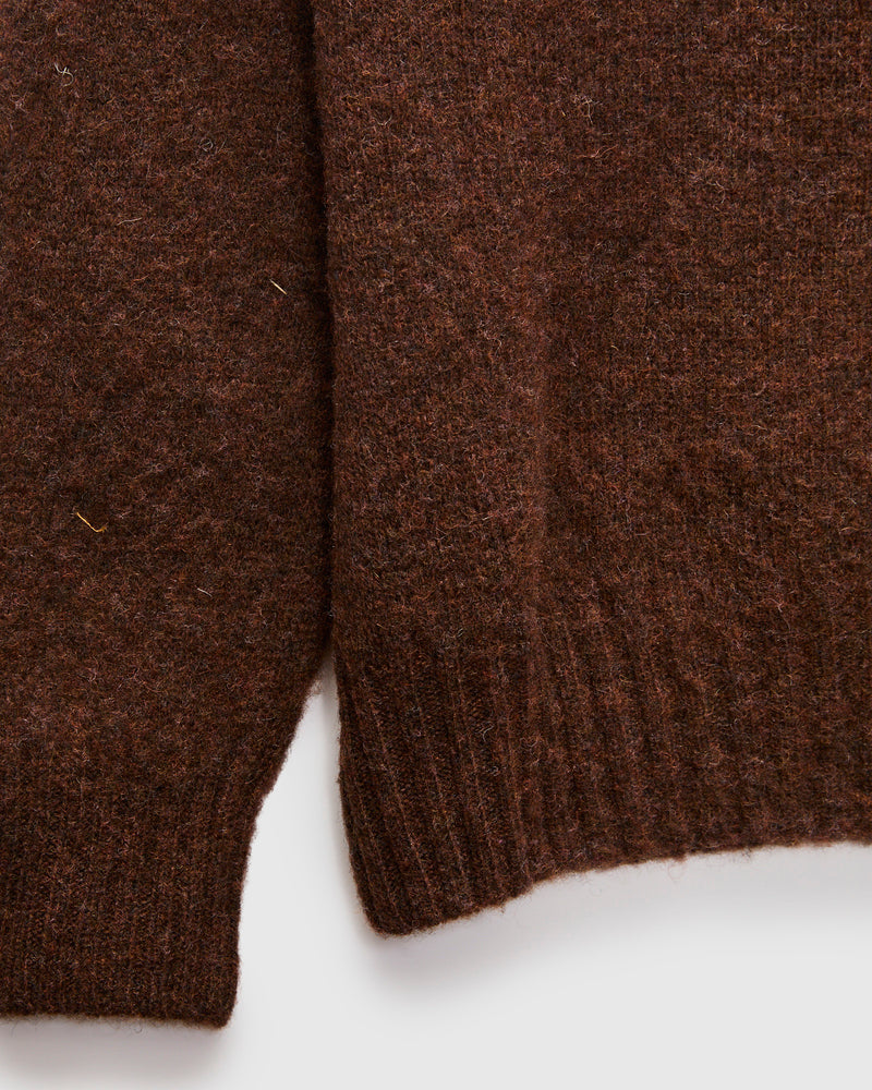 "Birth of the Cool" Wool Sweater in Brownish