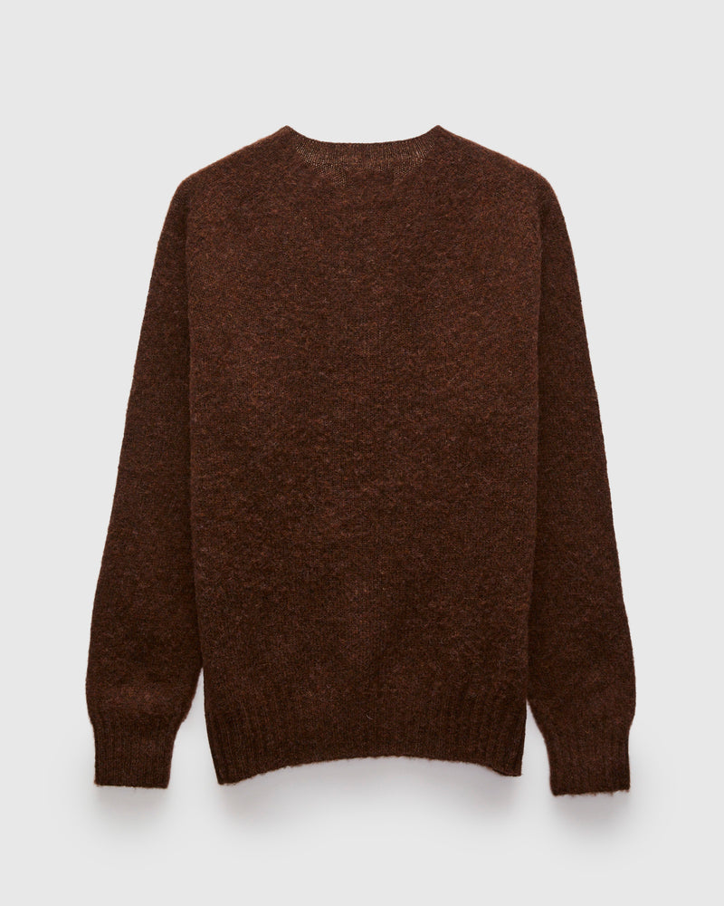 "Birth of the Cool" Wool Sweater in Brownish