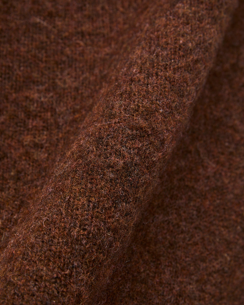 "Birth of the Cool" Wool Sweater in Brownish