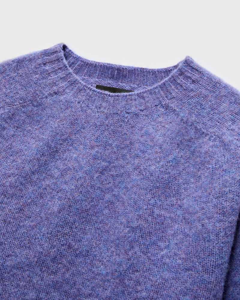 "Birth of the Cool" Wool Sweater in Dream Orchid