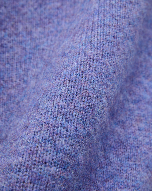 "Birth of the Cool" Wool Sweater in Dream Orchid