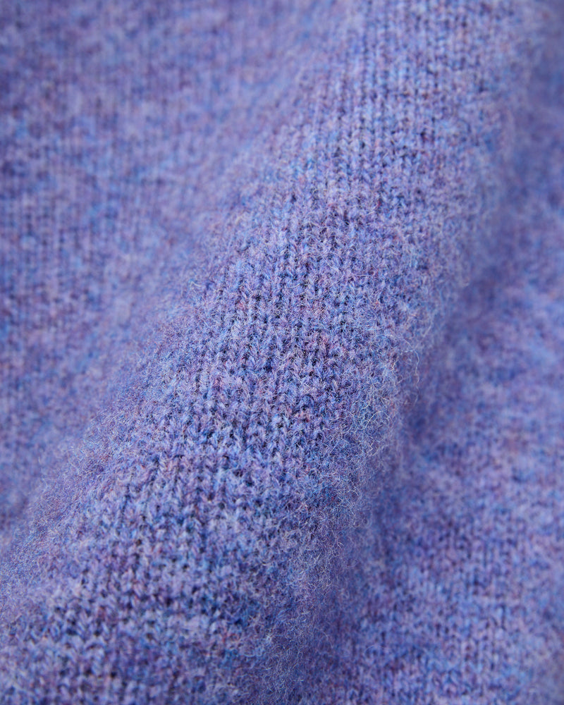 "Birth of the Cool" Wool Sweater in Dream Orchid