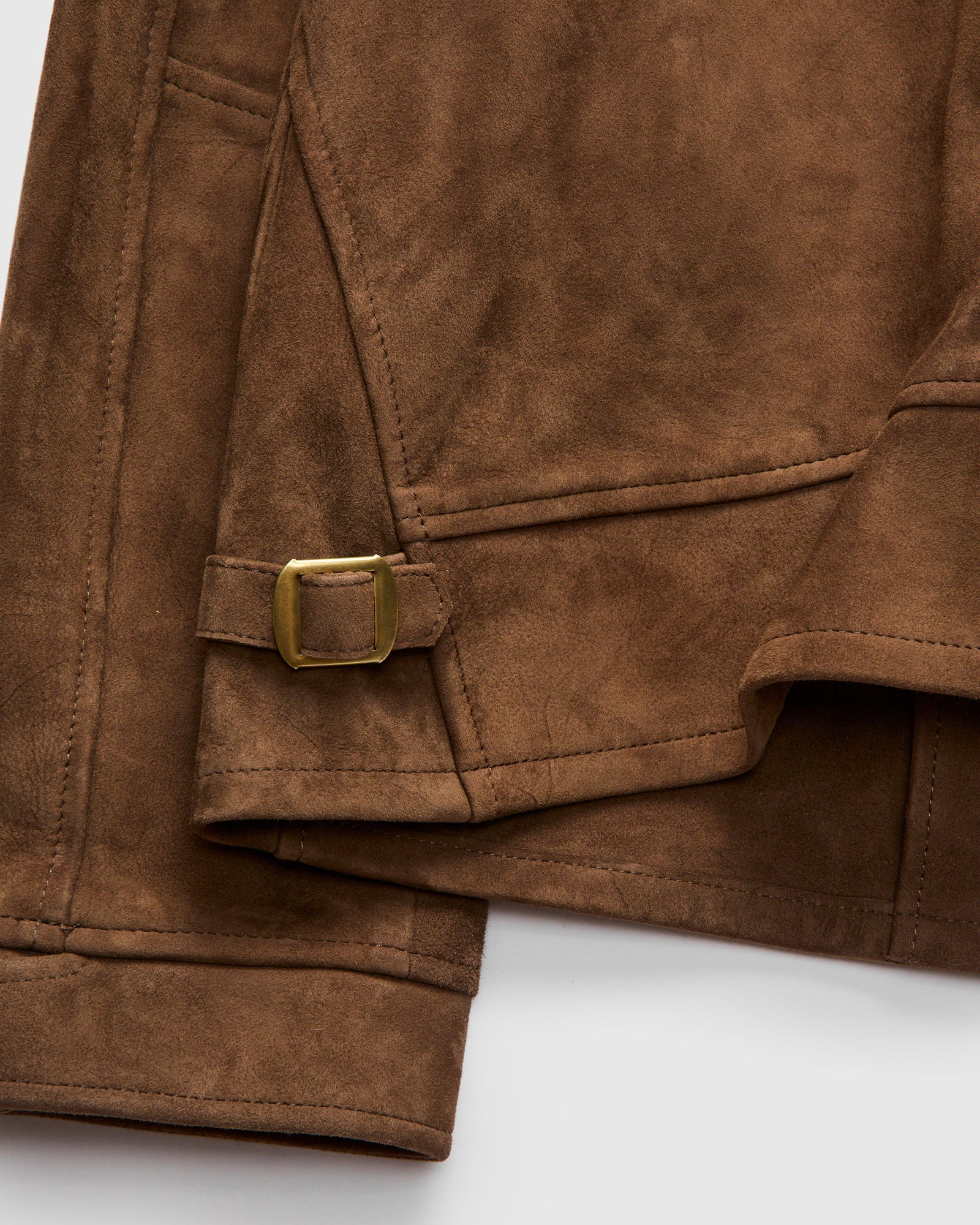 Goat Suede Sports Jacket in Mocha Brown – Blue Owl Workshop
