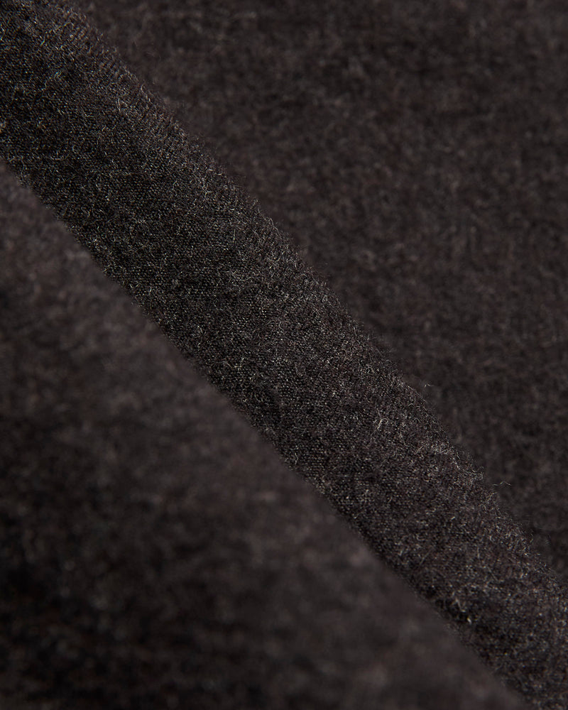 Wool Serge 4B Jacket in Top Brown