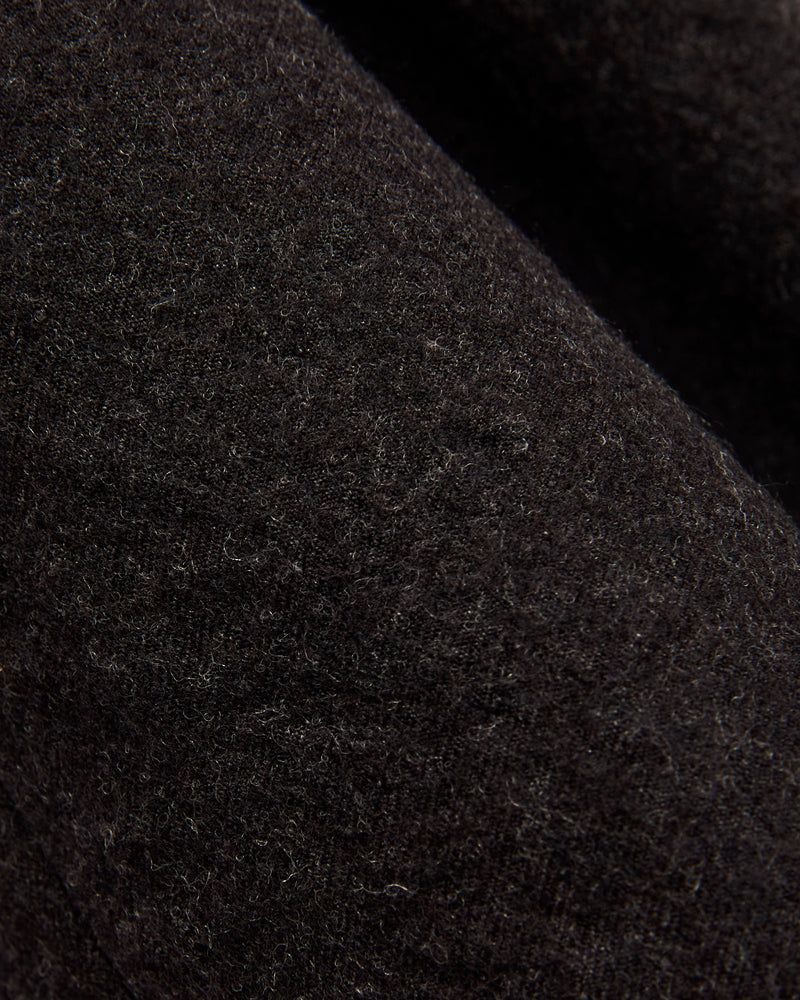 Wool Serge 2P Trousers in Top Brown