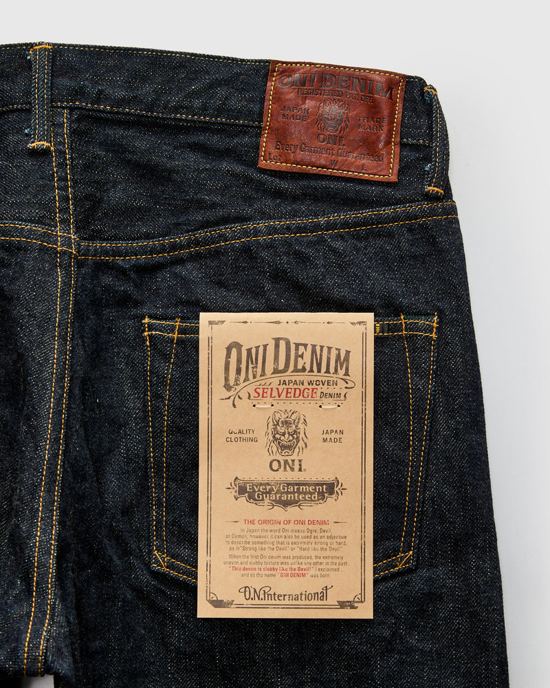 200-GC15 "Greencast" 15oz Selvedge Denim - Wide Straight Fit