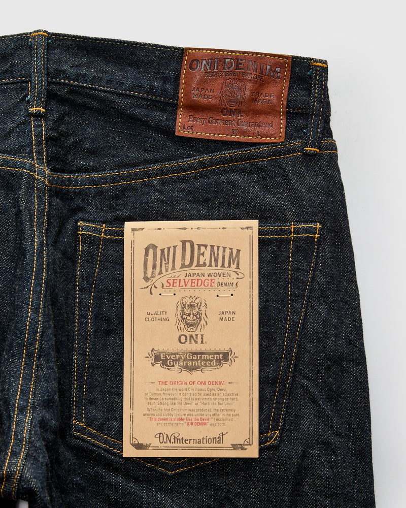 246-GC15 "Greencast" 15oz Selvedge Denim - Clean Straight Fit