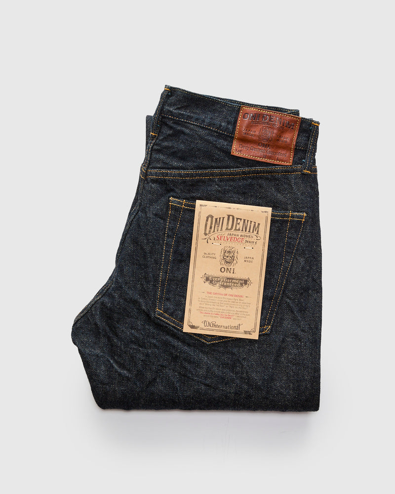 246-GC15 "Greencast" 15oz Selvedge Denim - Clean Straight Fit