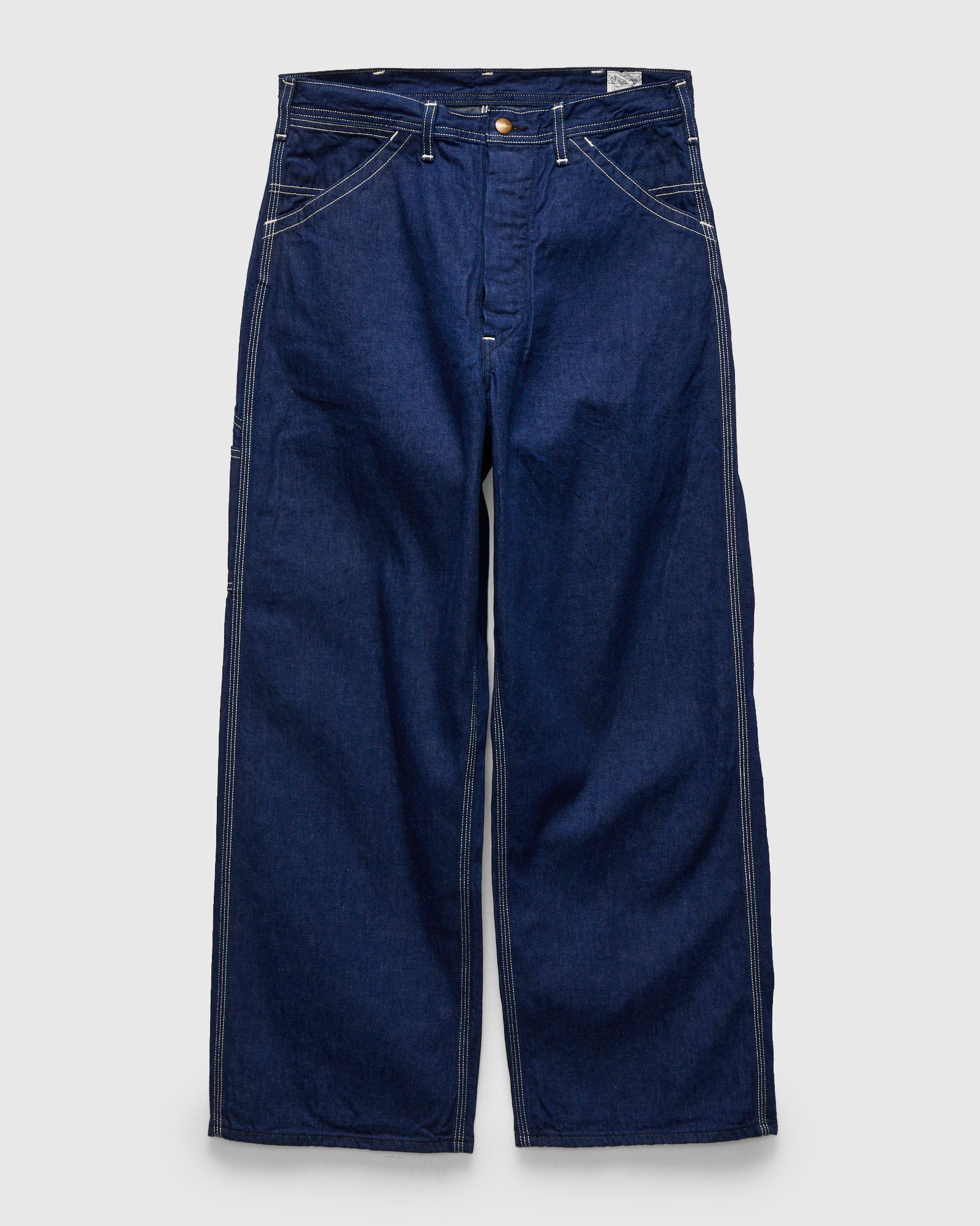 Wide Fit 30's Painter Pants in Rinsed Denim – Blue Owl Workshop