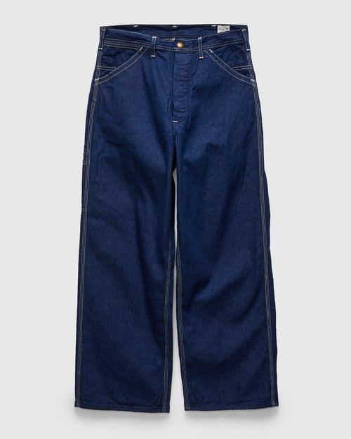 Wide Fit 30's Painter Pants in Rinsed Denim