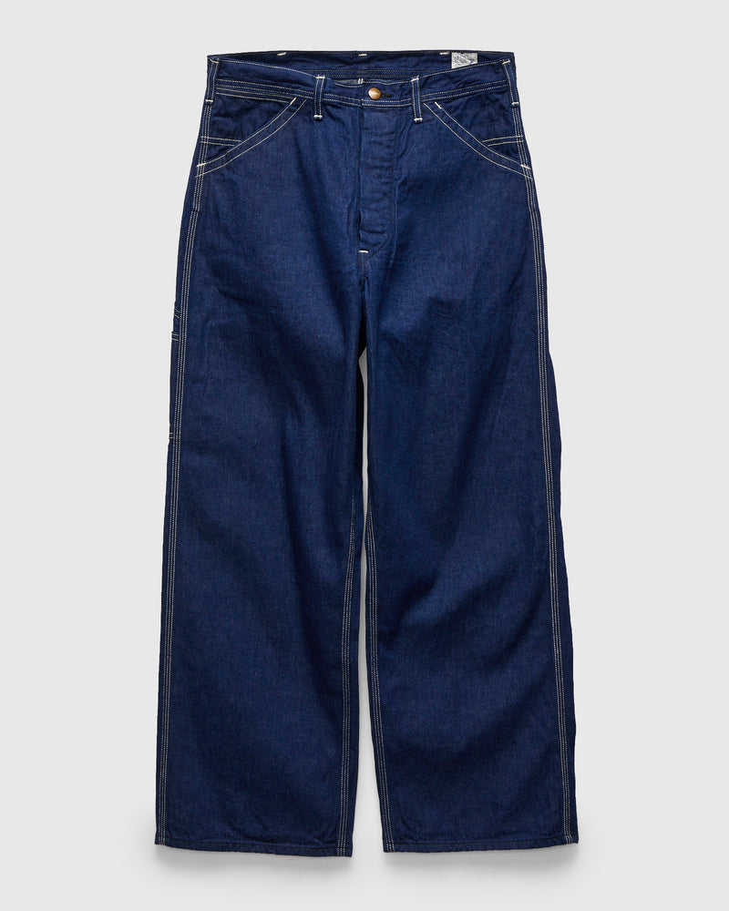 Wide Fit 30's Painter Pants in Rinsed Denim