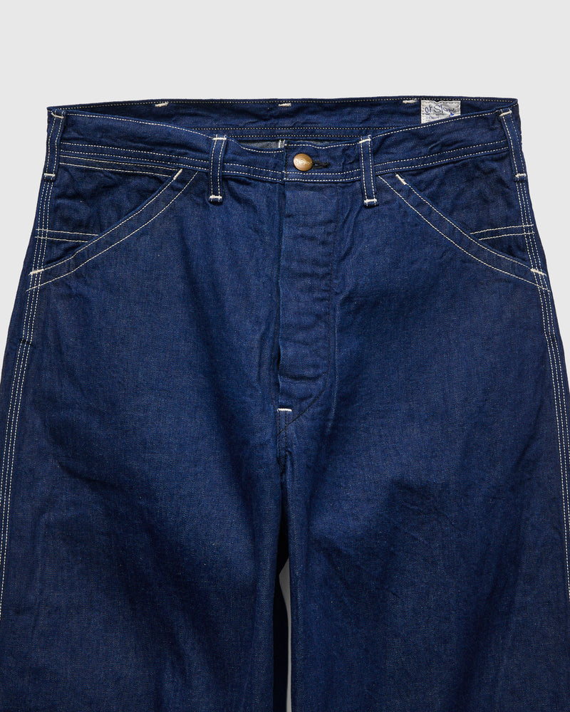 Wide Fit 30's Painter Pants in Rinsed Denim