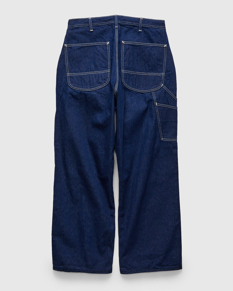 Wide Fit 30's Painter Pants in Rinsed Denim