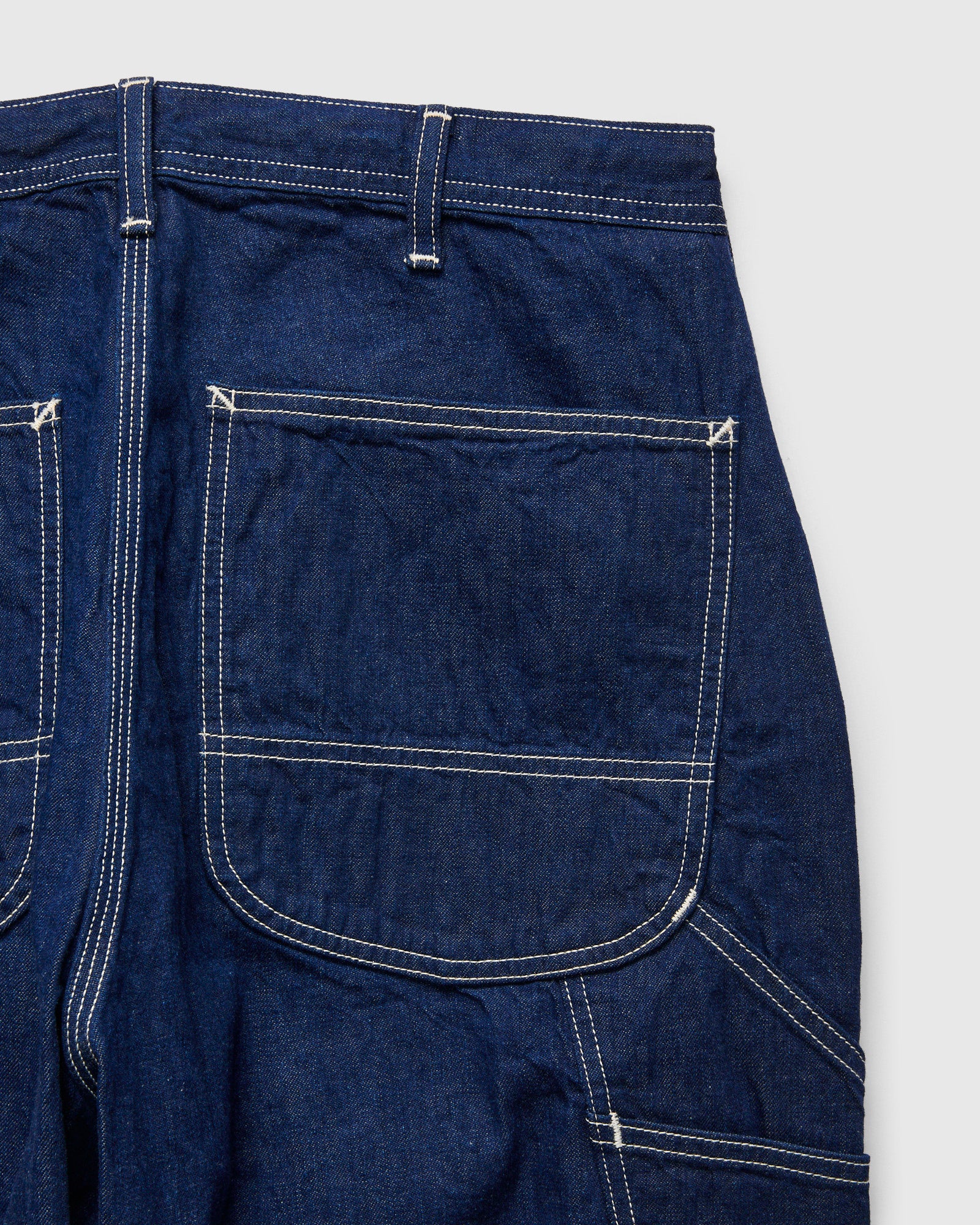 Wide Fit 30's Painter Pants in Rinsed Denim – Blue Owl Workshop