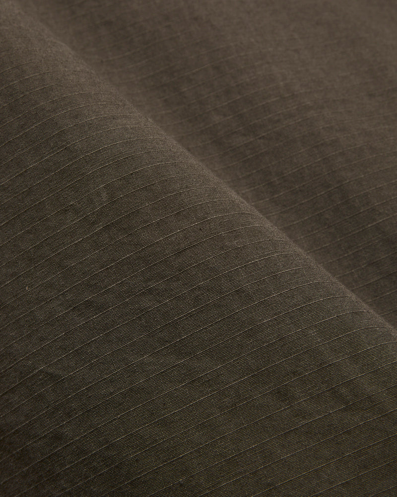 Stone Washed B.D.U Jacket in Coffee Brown