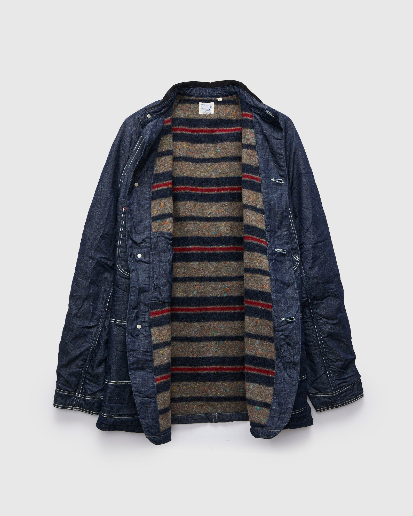 Relaxed Fit Denim Coverall in Indigo – Blue Owl Workshop