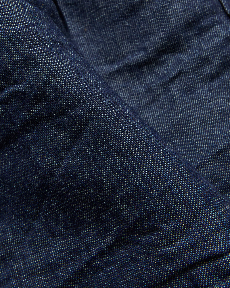 Relaxed Fit Denim Coverall in Indigo