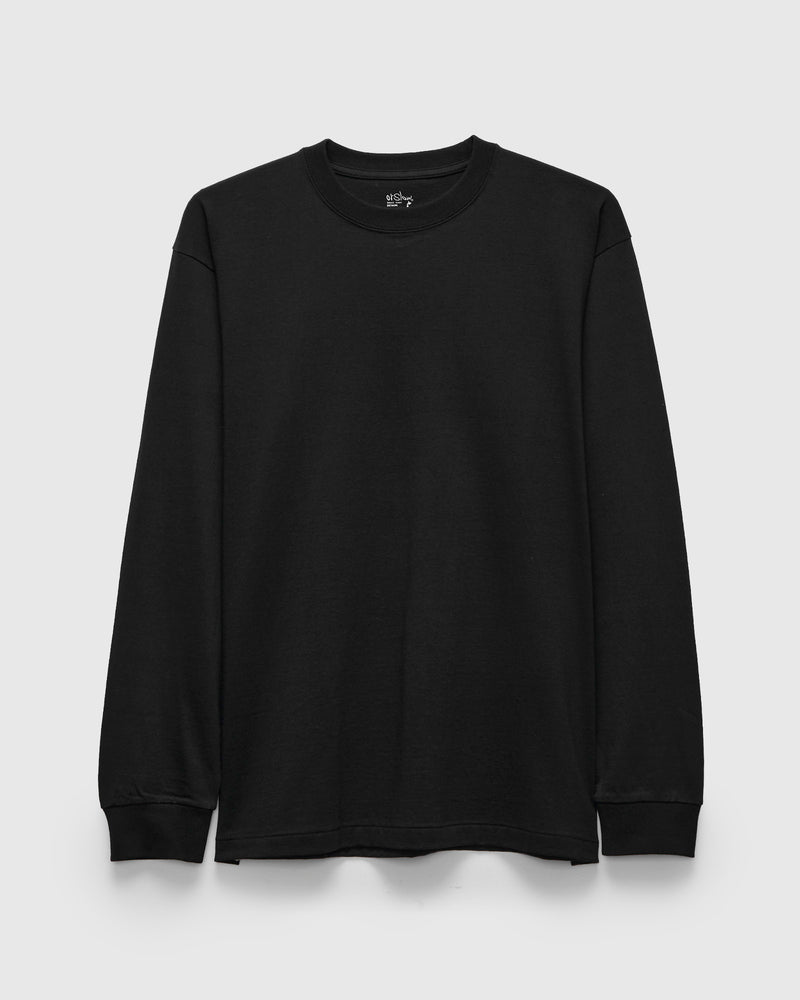 Just T-Shirt Long Sleeve in Black