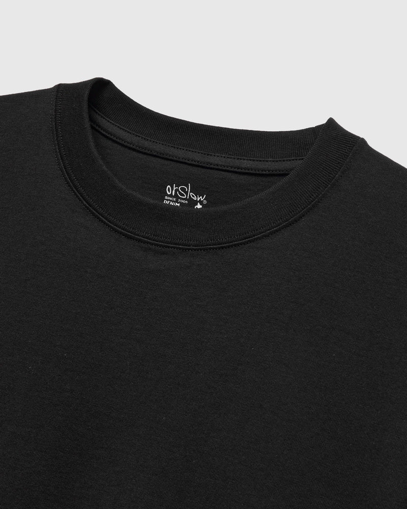 Just T-Shirt Long Sleeve in Black