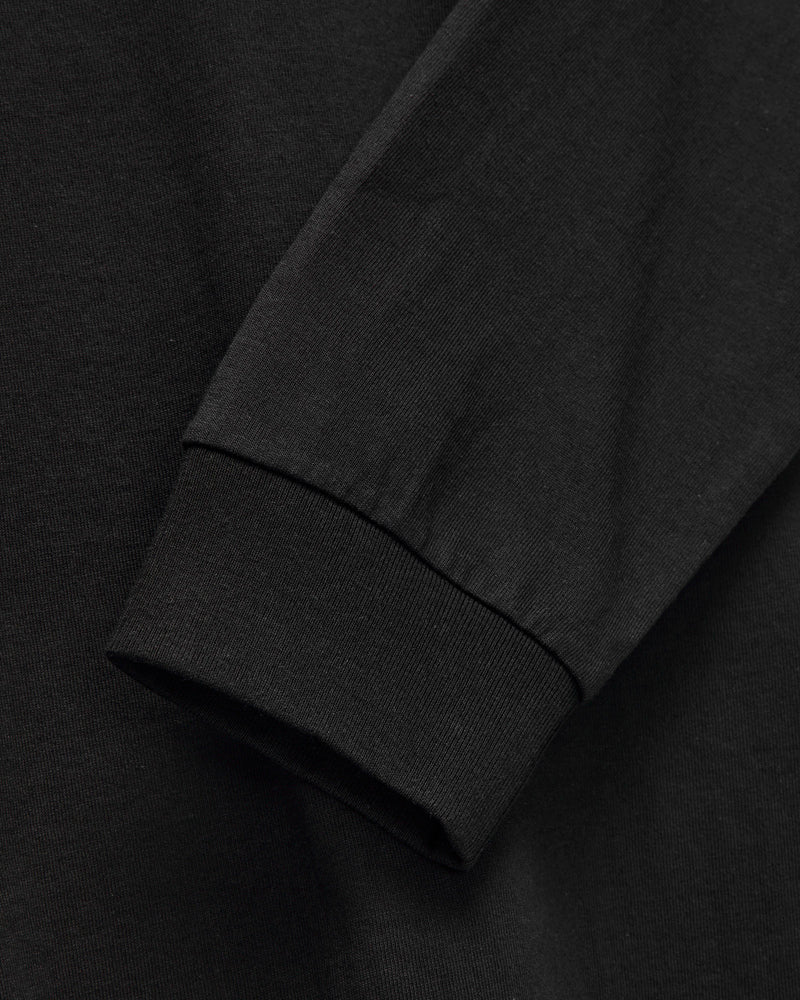 Just T-Shirt Long Sleeve in Black
