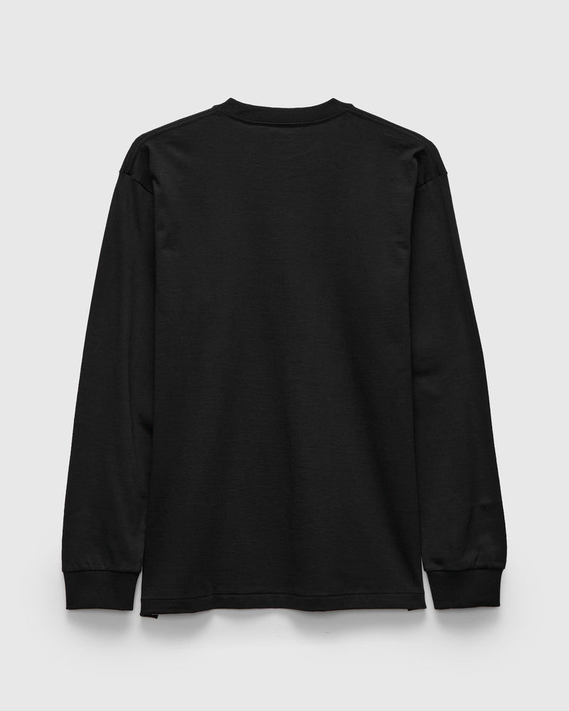 Just T-Shirt Long Sleeve in Black